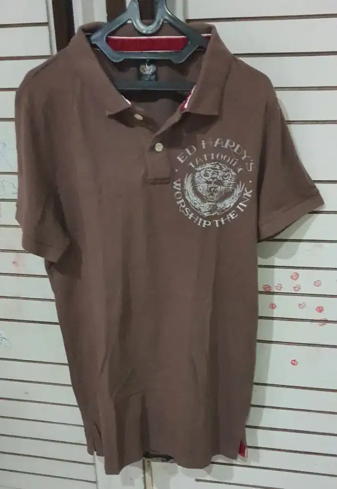 ED HARDY POLO SHIRT ORIGINAL