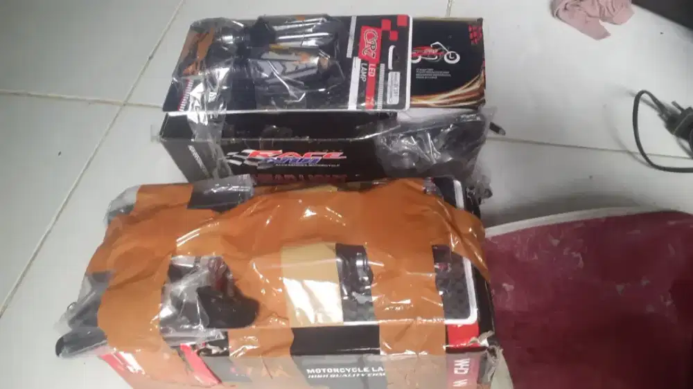 Lampu depan belakang sein+breket.rx king.