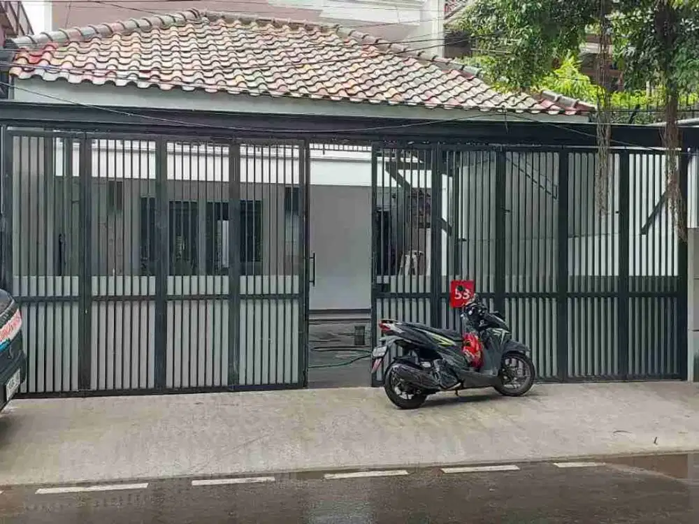 rumah 2 lantai pinggir jalan raya duren sawit jakarta timur