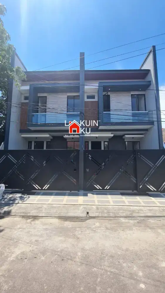 Dijual Rumah Baru Modern Minimalis Manyar,Klampis,Menur,Wisma Mukti