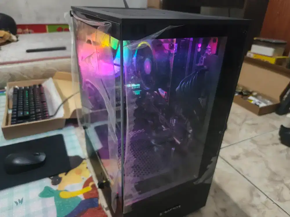 PC GAMING AMD RYZEN 5 FULLSET + MONITOR