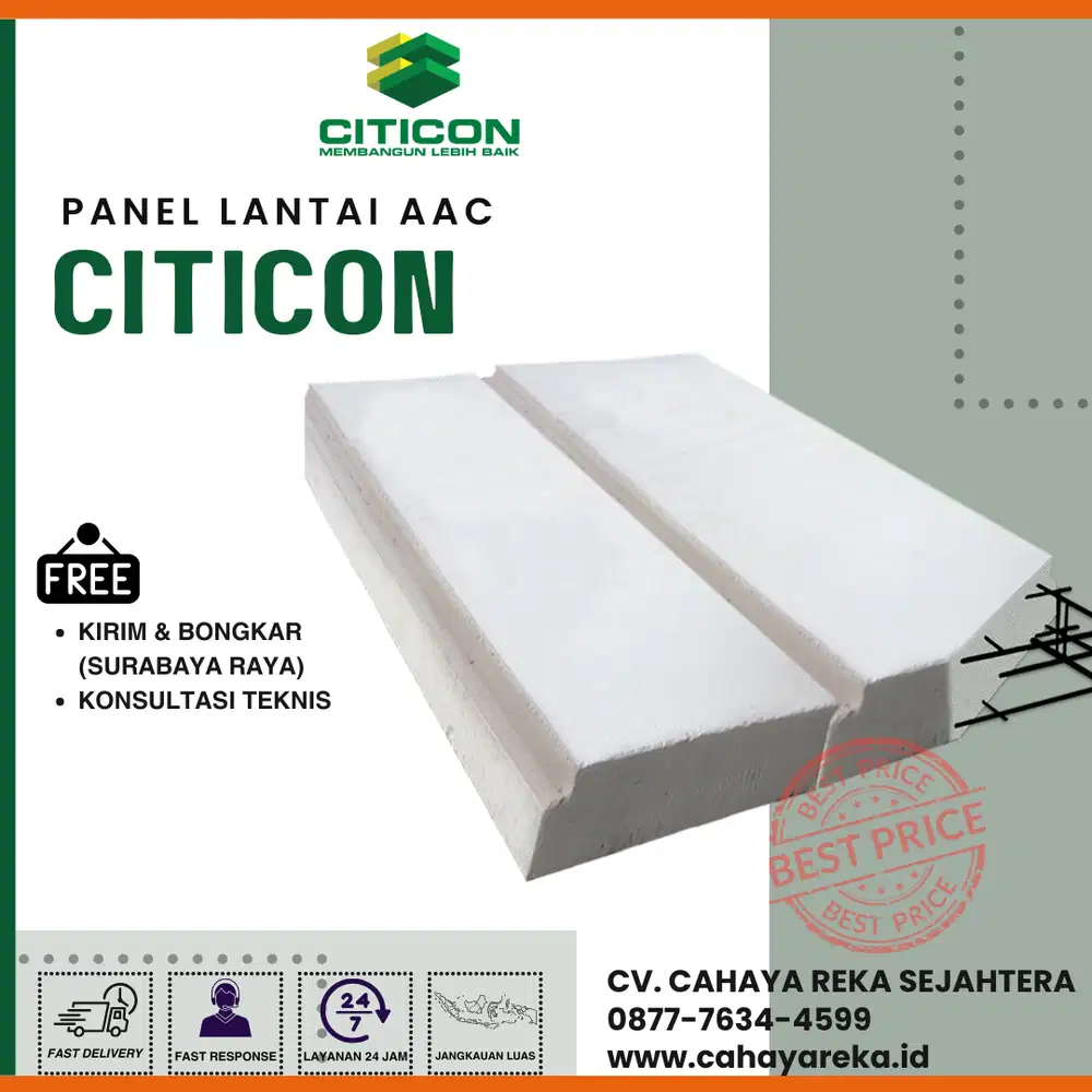 Panel Lantai Terpasang per m2 include material pelengkap | Surabaya dl