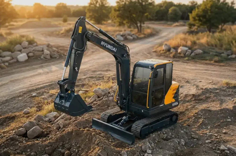 Exavator hyundai HX60G tahun 2026