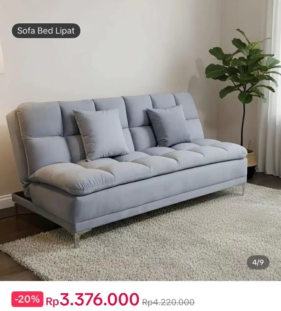 Sofabed lipat/sofa premium