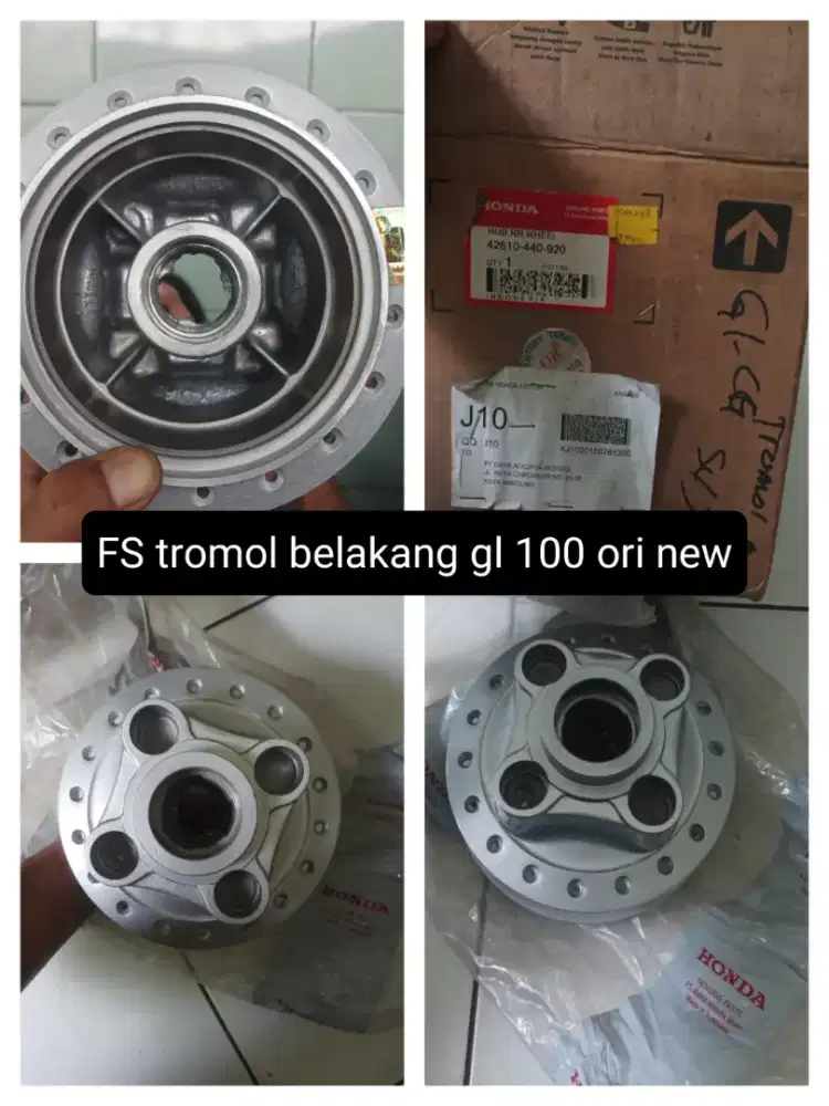 Tromol belakang gl 100 ori
