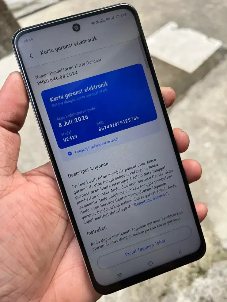 Vivo Y19S 6+6/128gb