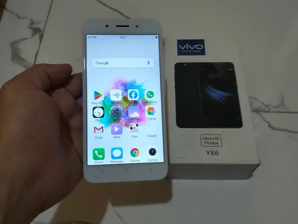 BUTUH UANG VIVO Y66 RAM 4GB / 64GB 4G LTE Duos 5,5in Mulus Dusbuku aj