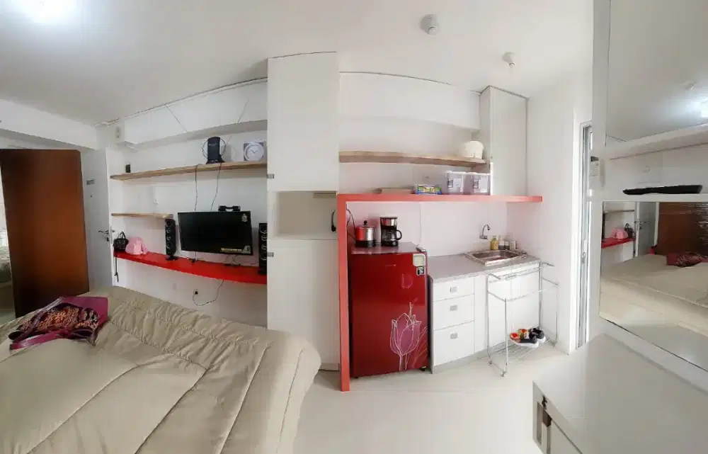 Dijual apartemen Baddura city type studio fullfurniss