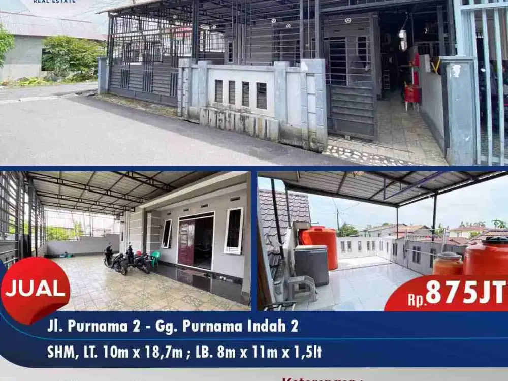 JUAL CEPAT Rumah 1,5 Lantai