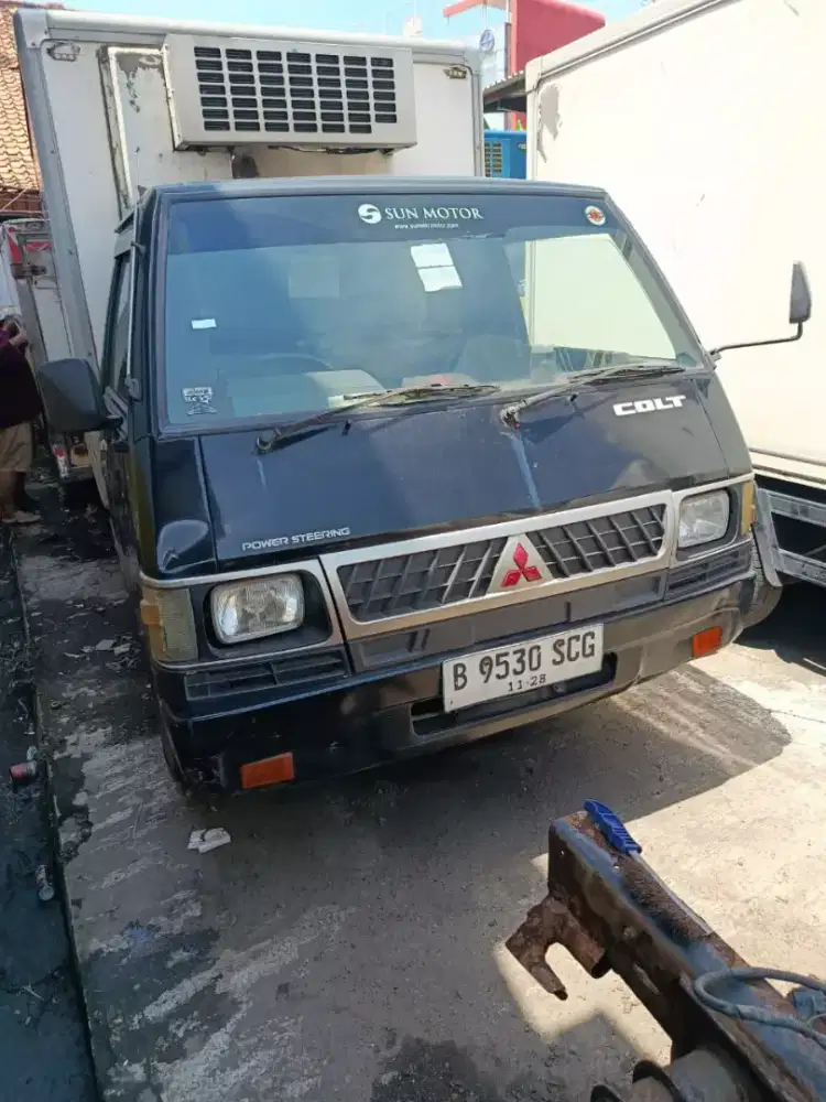 Mitsubishi L300 diesel 2018 box pendingin freezer ND suhu -20 istimewa