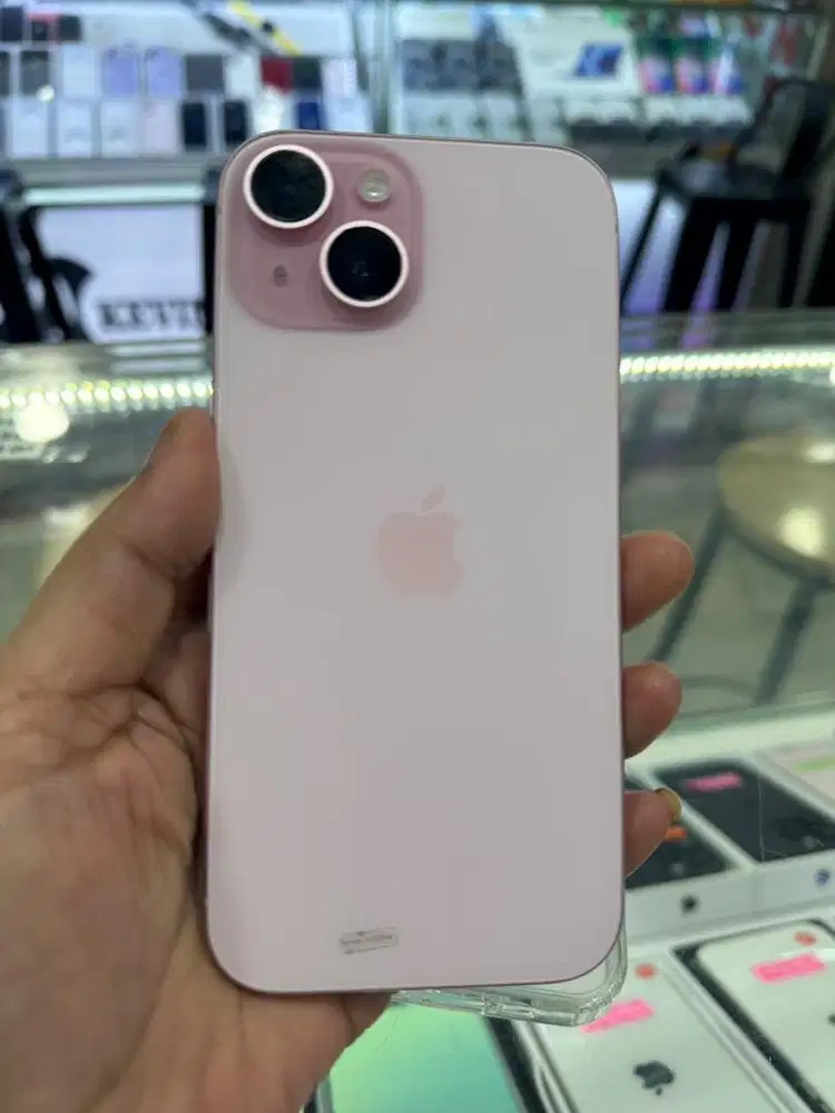 IPHONE 15 128GN EKS IBOX PINK BH 89% (ORI)