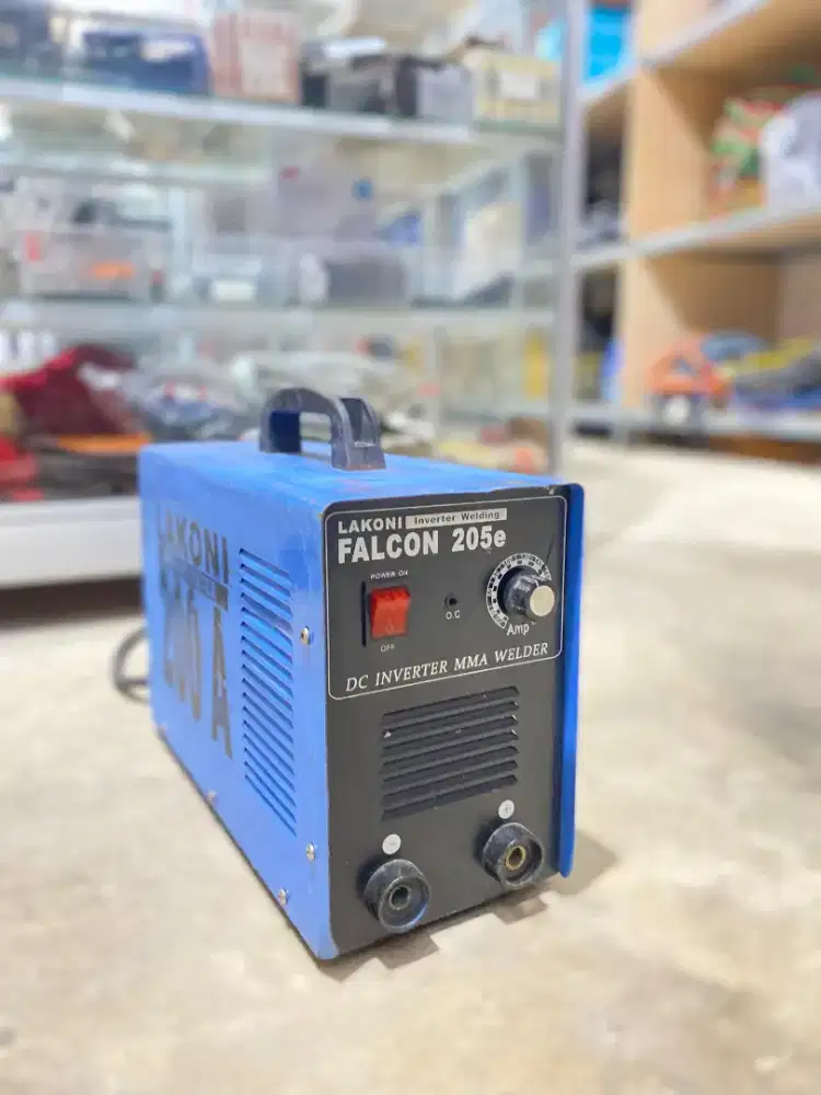 MESIN LAS BEKAS MMA 200A LAKONI 205e Listrik Inverter IGBT 1 phase