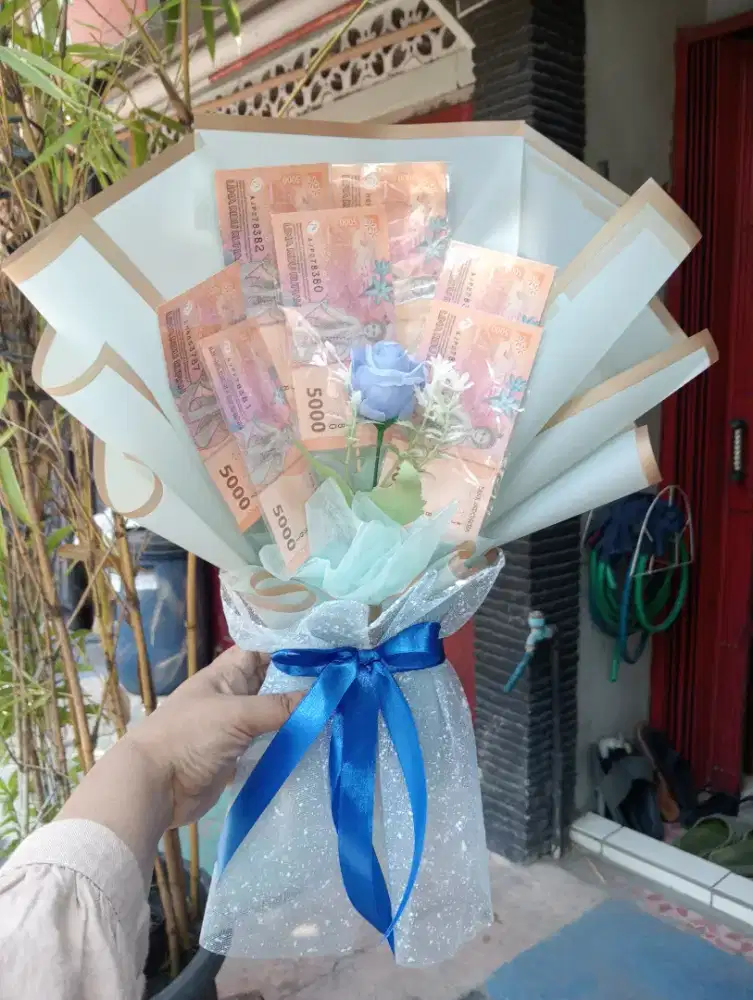 Bouquet warna lucu