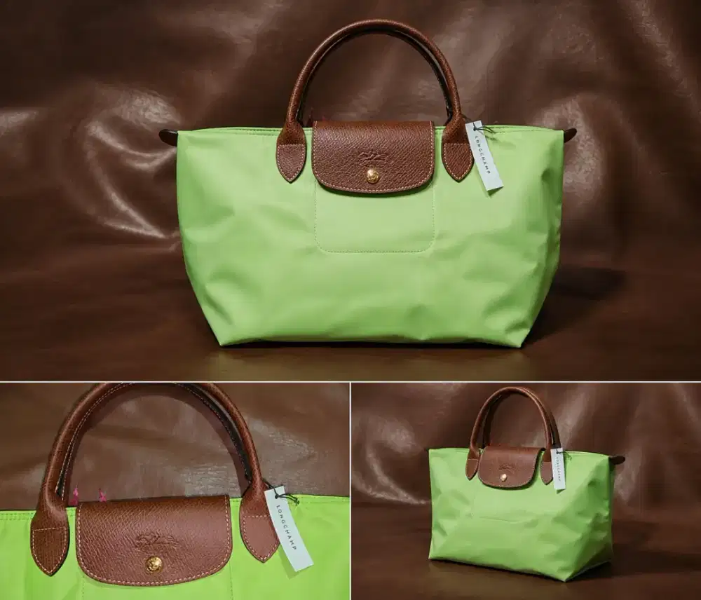 Longchamp Pistachio  Tas Wanita Authentic
