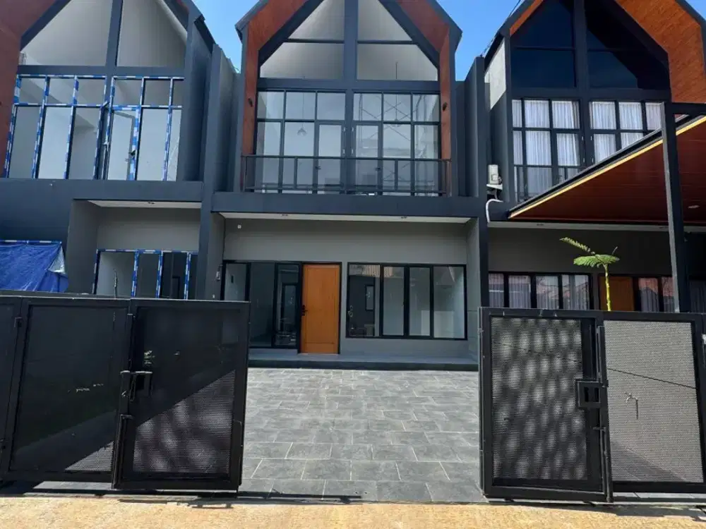 Cluster unik semi modern di komplek Mampang, Depok