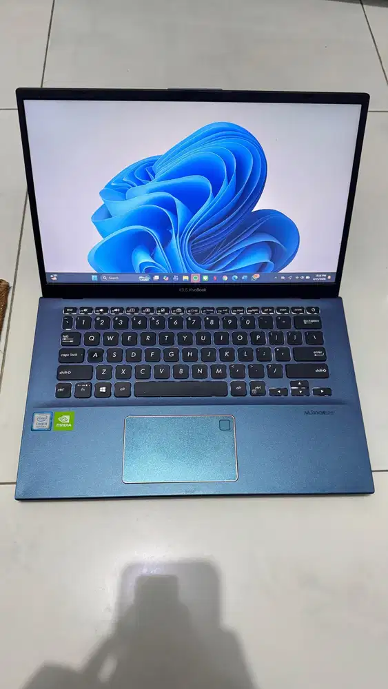 laptop asus vivobook X412FL navy blue mulus