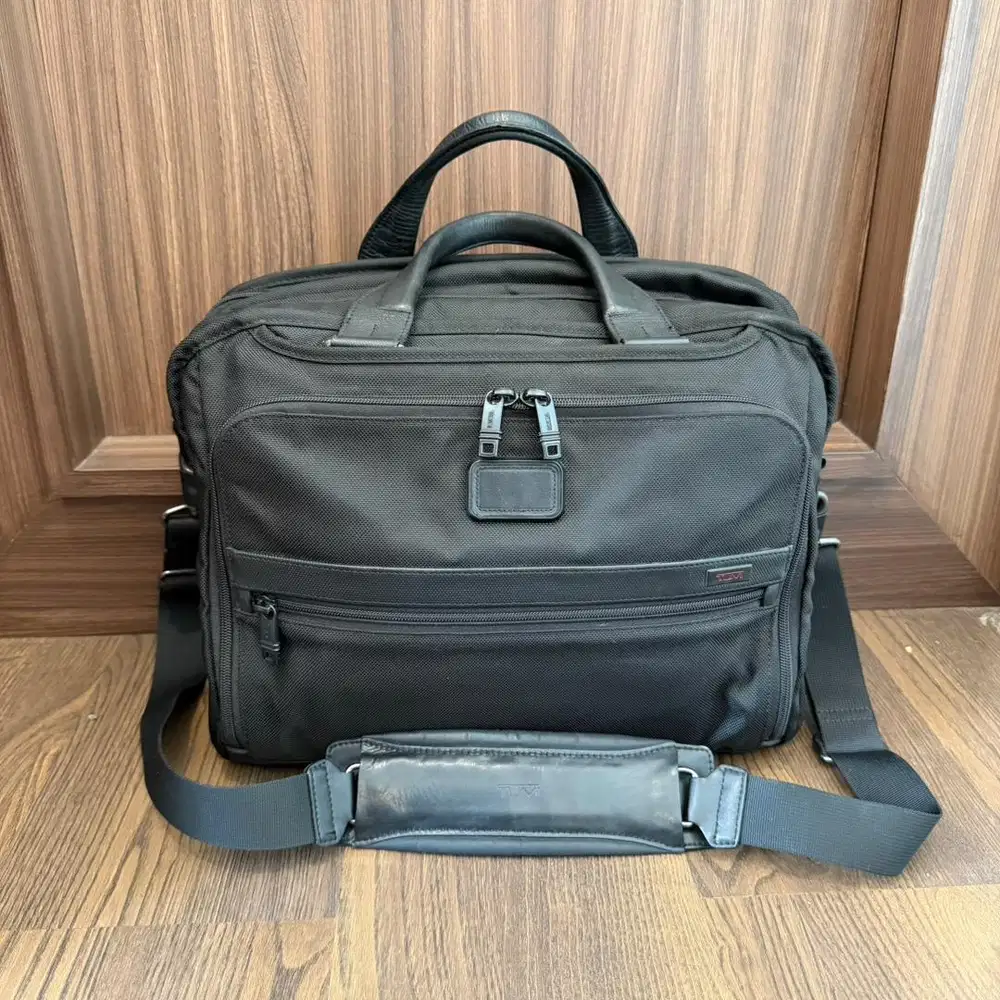 Tumi Alpha 2 organizer brief original asli