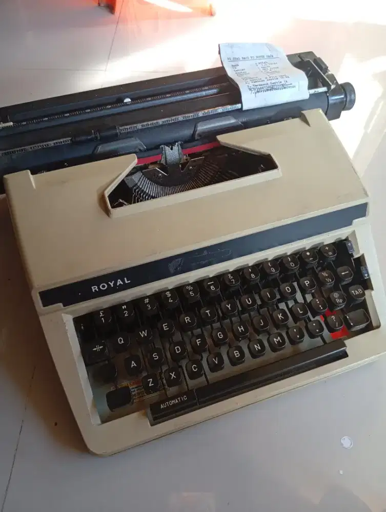 Ketik manual,1folio bergaransi