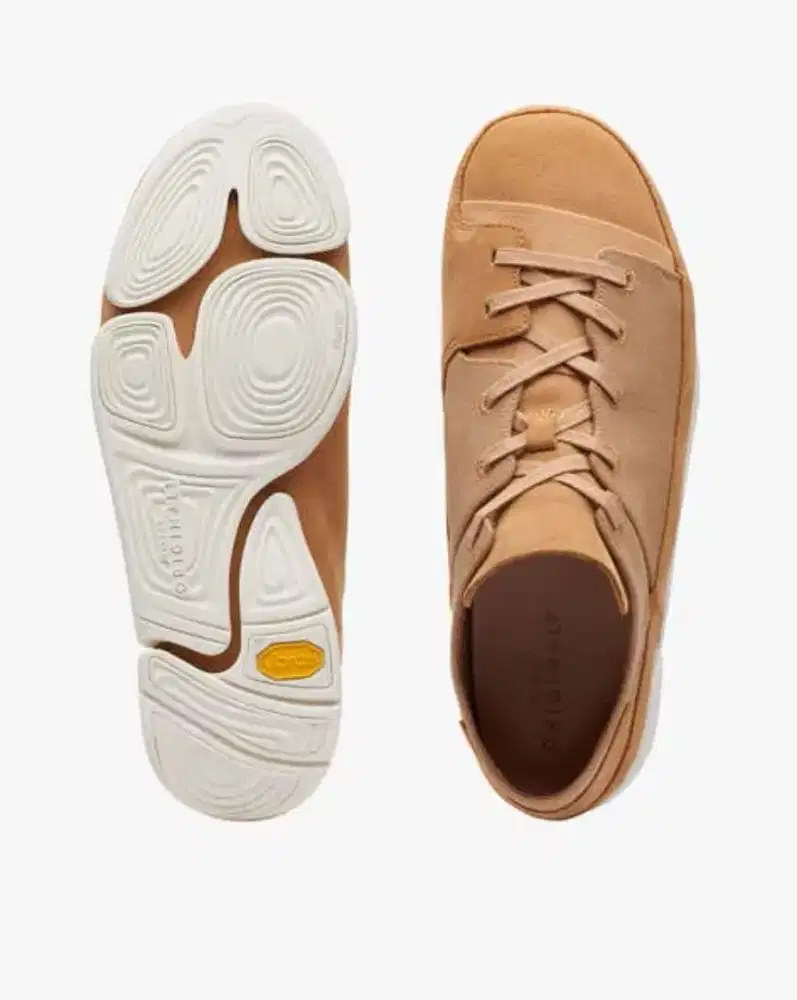 Clarks Men Trigenic Evo- Pak Nubuck Brown