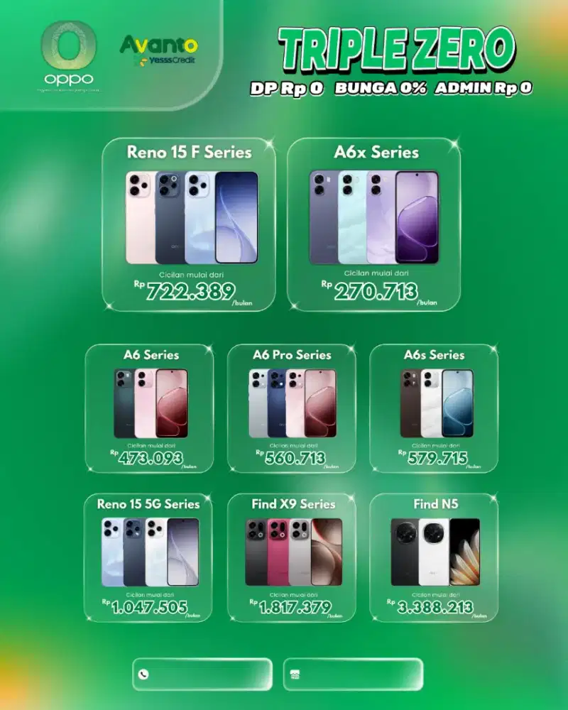 Oppo Reno 15 5G new garansi resmi