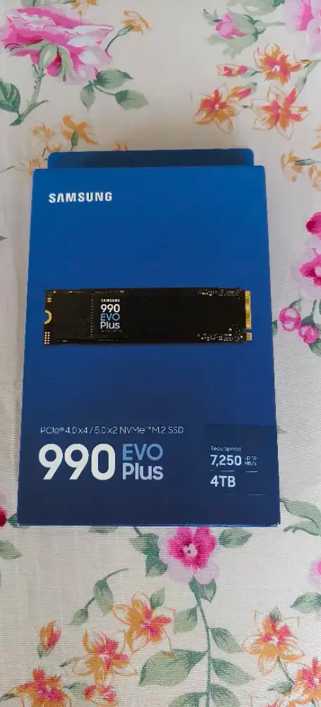 WTS SSD NVME 4TB Samsung 990 Evo Plus