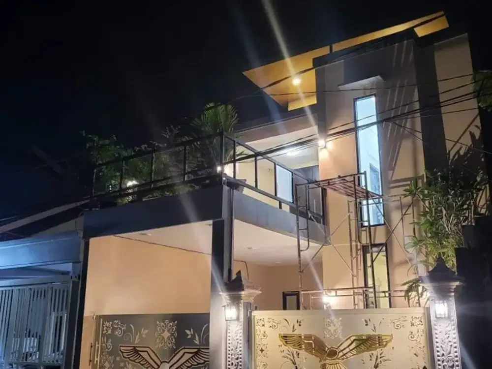Dijual Cepat Rumah Murah Strategis 2 Lantai Siap Huni Lokasi Graha Sunan Ampel Wiyung Surabaya