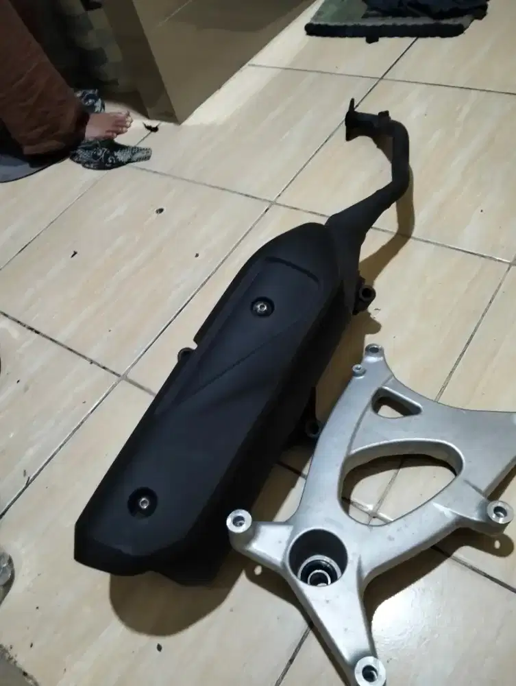 Kenalpot Honda steylo ori +arem nya