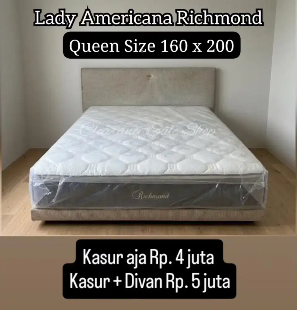 Kasur Lady Americana Richmond Ex Display