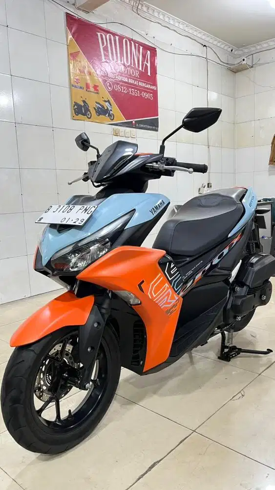 NEW AEROX 2024 GRESS MESIN HALUS SURAT READY PLAT B