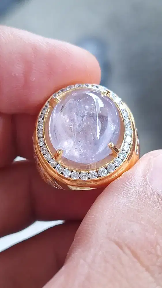 Natural purple sapphire ceylon Mirah kecubung ceylon