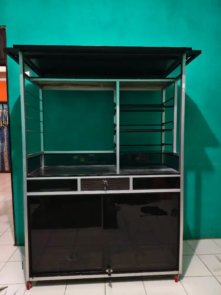 Gerobak/booth/etalase