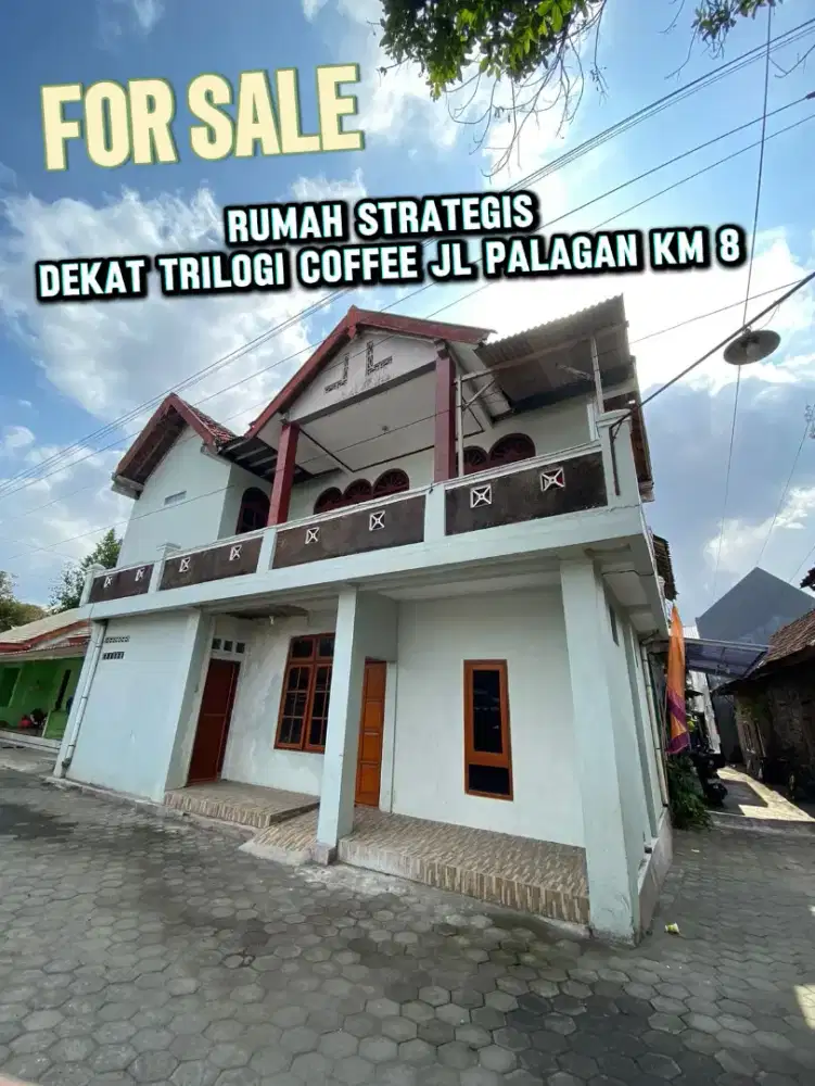 RUMAH 2 LANTAI MURAH JL PALAGAN KM 8