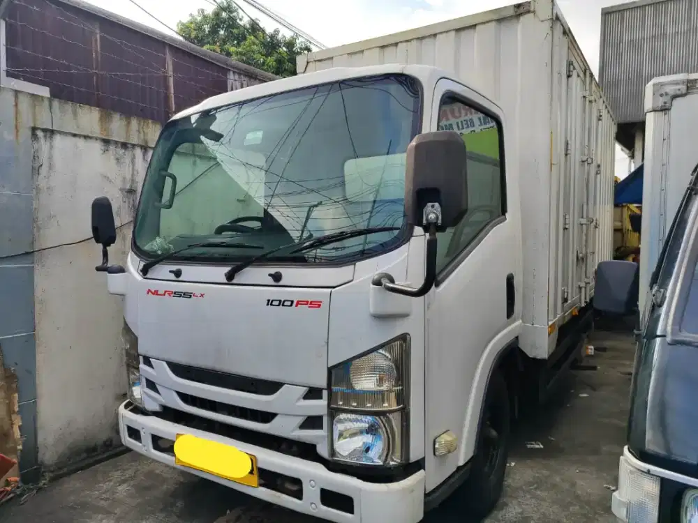 Isuzu Elf NLR55 4  Roda Box Long Chasis Tahun 2019
