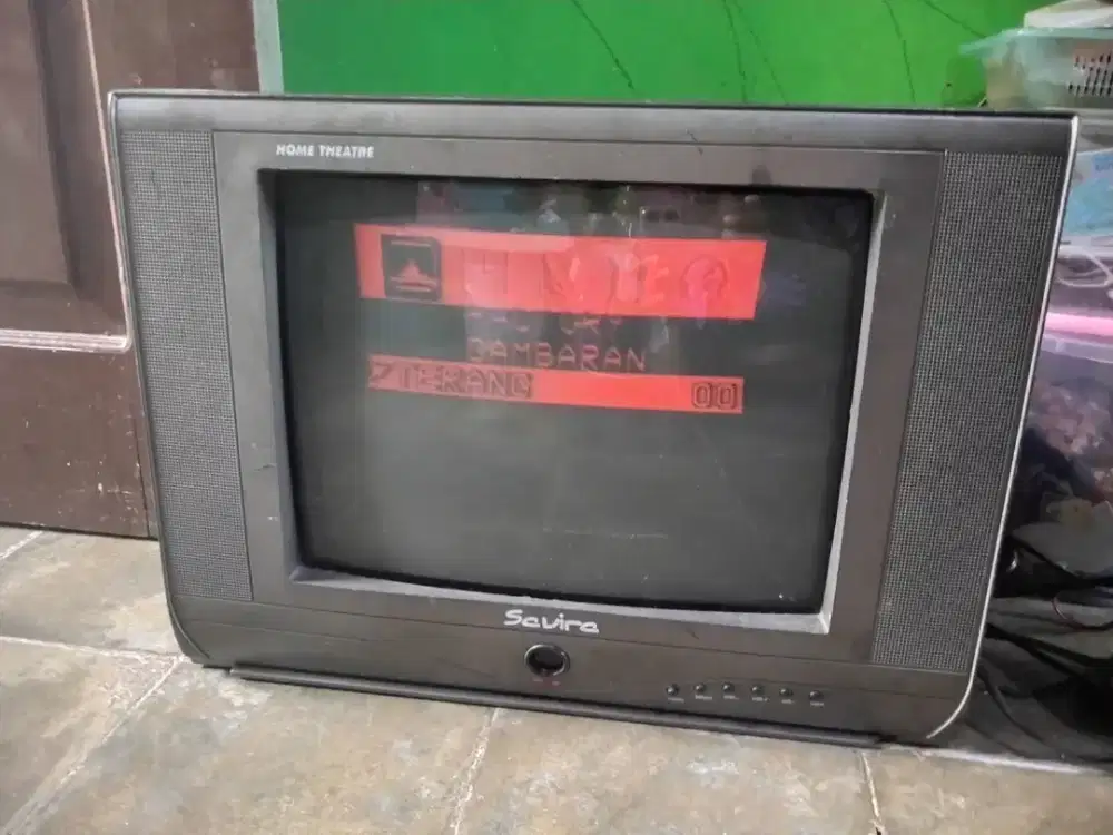jual seadanya tv 14 in mesin hidup suara nya kdd Tampa remot