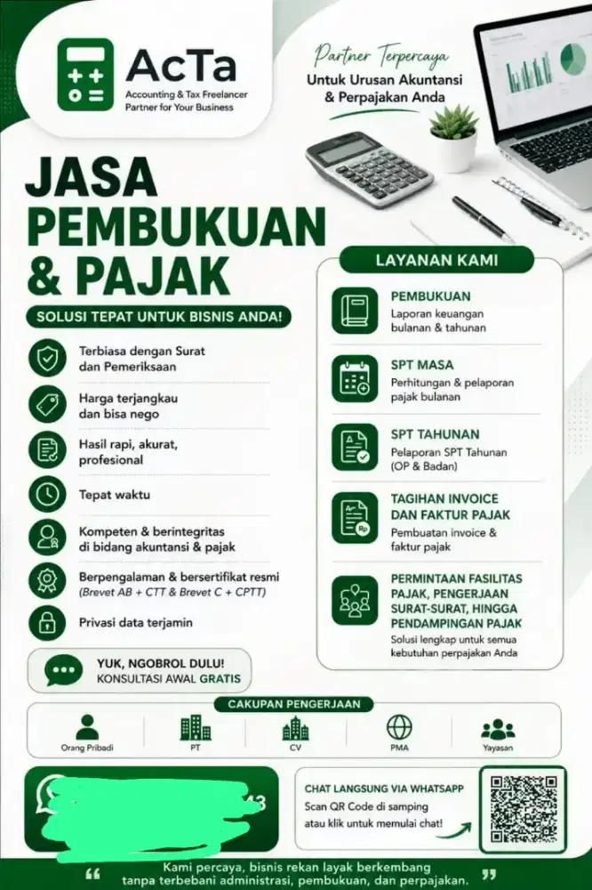 Jasa Pembukuan dan Pajak
