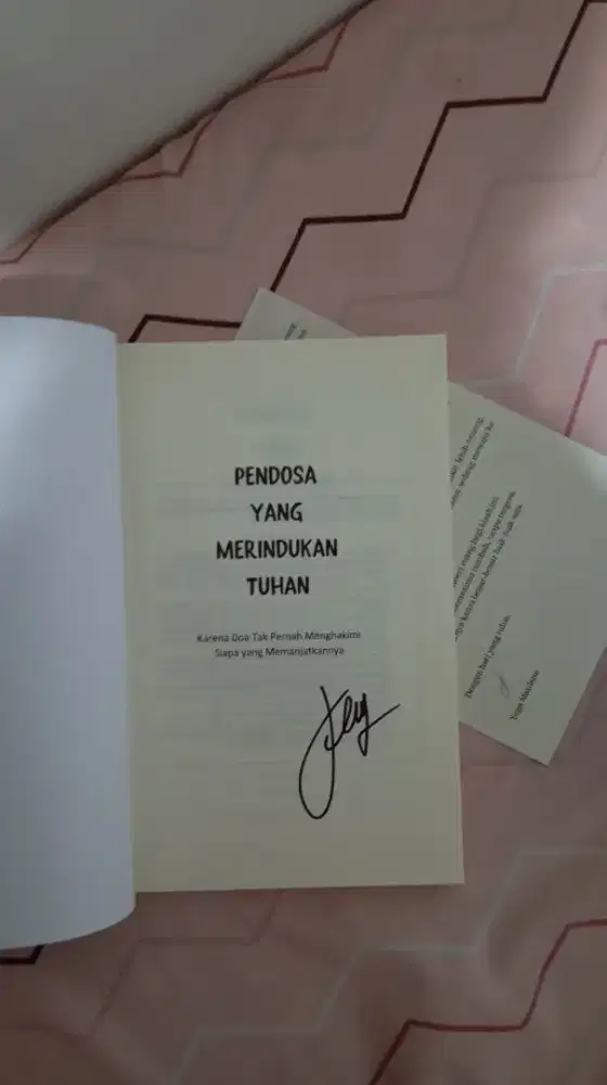 Novel Pendosa Yang Merindukan Tuhan