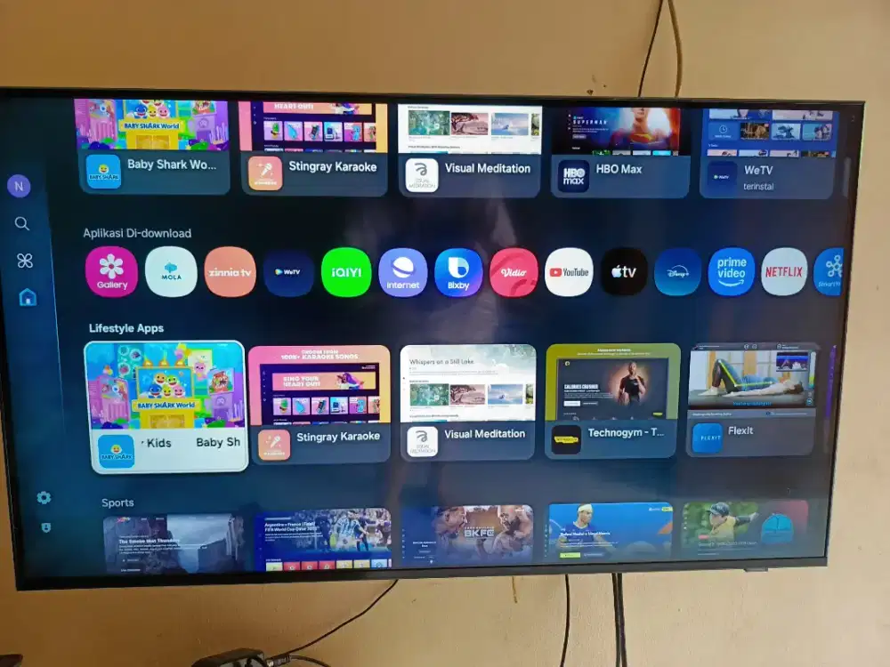 SAMSUNG CRYSTAL UHD 4K,43inch