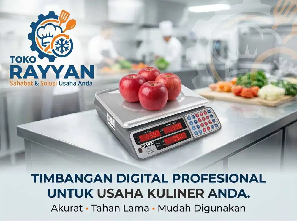 TIMBANGAN DIGITAL DUDUK MEREK GETRA 15 KG