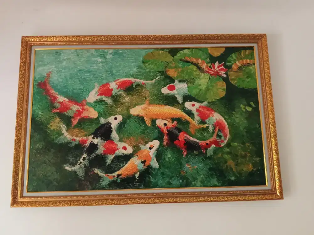 Lukisan ikan koi