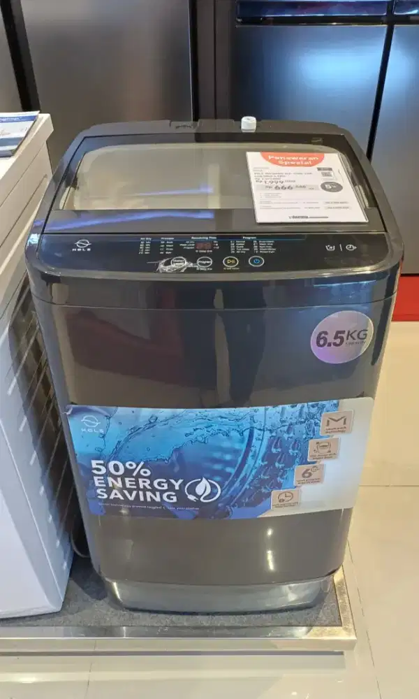 Mesin cuci kels 6.5KG top loading