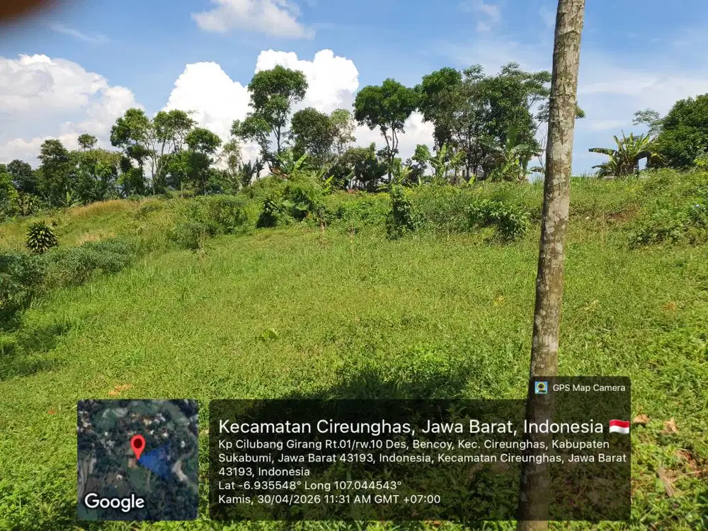 Tanah Kebun bekas Kandang Ayam potong