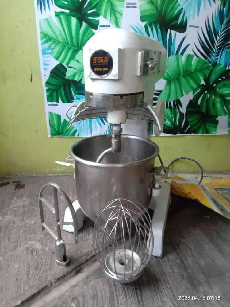 mixer roti.cake.lastry.donut. kav 10ltr second mantab