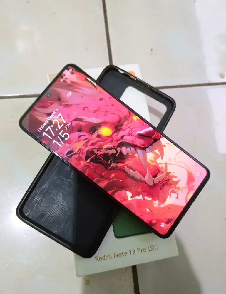 REDMI NOTE 13 PRO 5G ram 8/256 layar amoled nominus pemakaian wajar