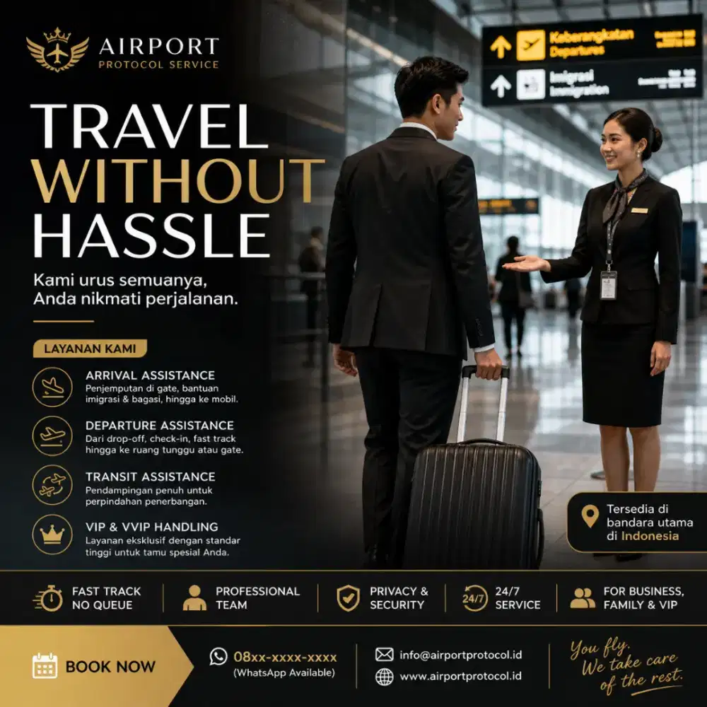 AIRPORT PROTOCOL SERVICE – LAYANAN PRIORITAS BANDARA