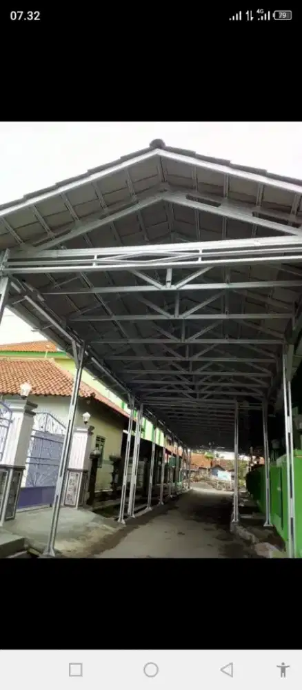 Kanopi Depan Rumah Modern
