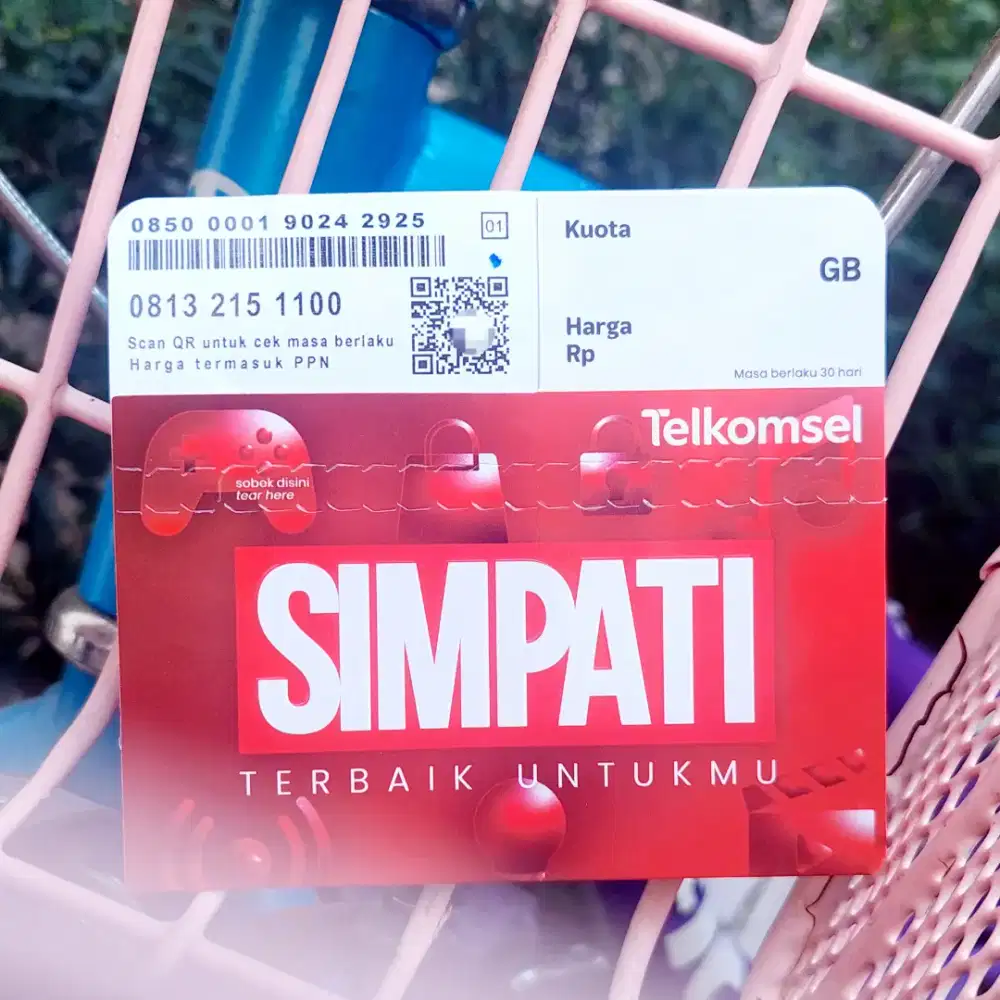 Simpati 11 Digit 3G/4G/5G Kartu Perdana Reguler New Segel