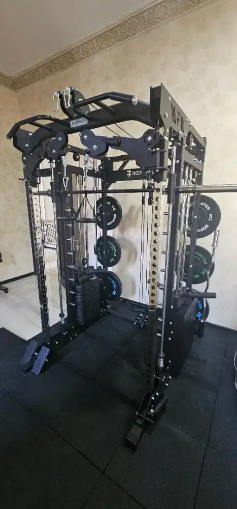 Multigym Bodymaster BM-3080MS Smith Machine Cable 180 Pulley Squat
