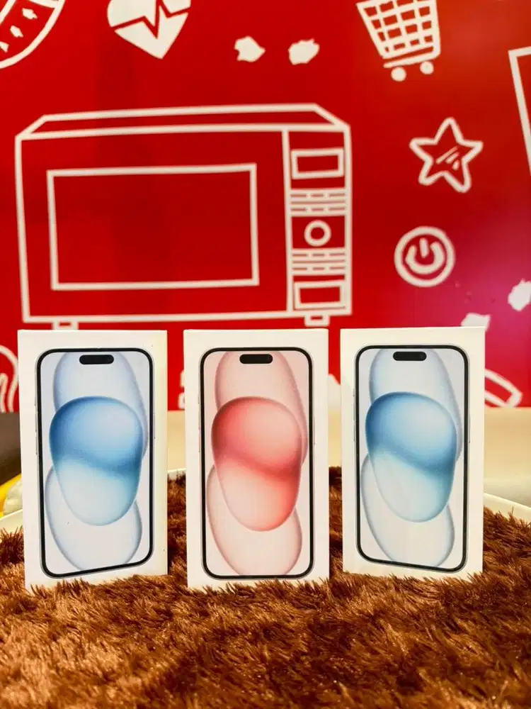 IPHONE 15 128 GB NEW GARANSI RESMI IBOX