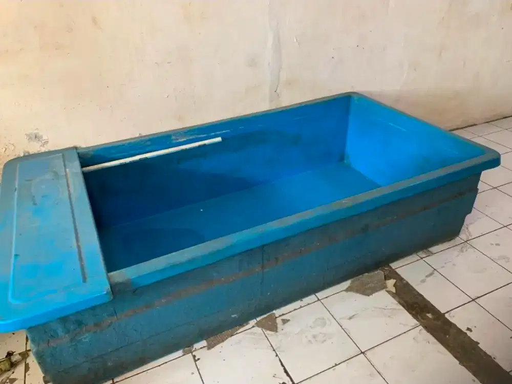 Bak kolam fiber 200x100x50 koi nila
