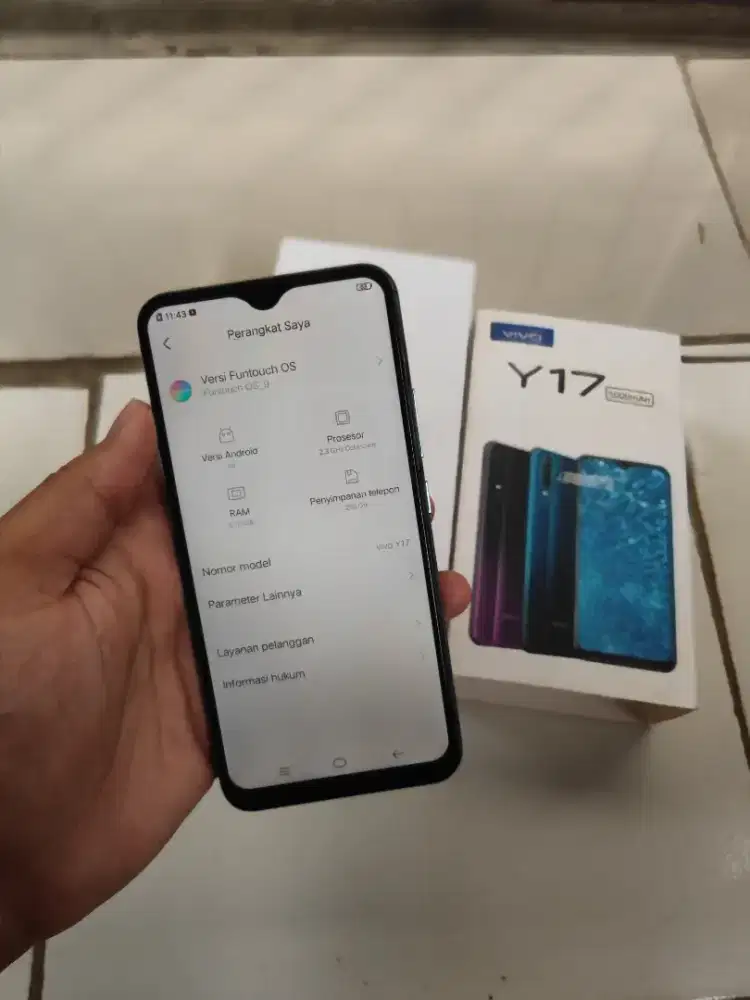 Vivo y17 refurbish fullset nominus